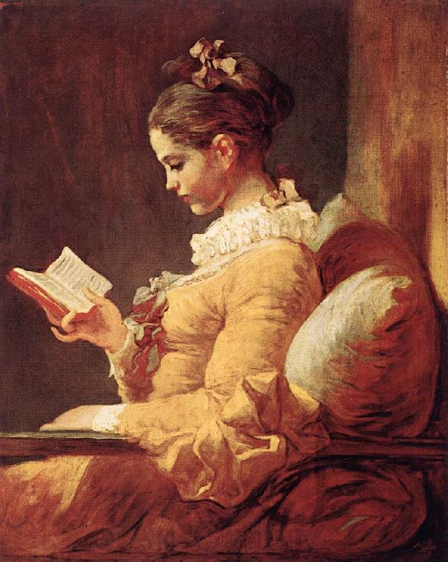 Jean Honore Fragonard A Young Girl Reading Germany oil painting art